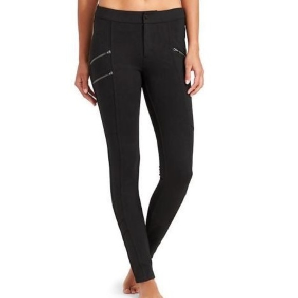 athleta leggings with zippers